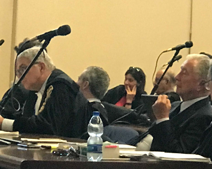 Azione di responsabilità della Roi contro gestione Gianni Zonin, nella foto in udienza da imputato nel processo BPVi