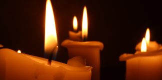 FIDAPA BPW ITALY Sezione di Vicenza, Cerimonia delle Candele e ingresso di cinque nuove socie Candele di cera si sciolgono su Vicenza fidapa