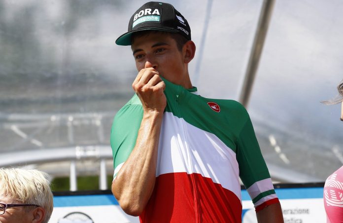 Il veronese Davide Formoilo campione d'Italia di ciclismo su strada