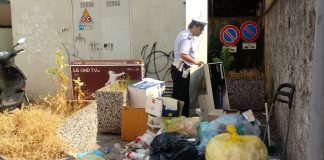 Parcheggio scambiato per una discarica a Montebello Vicentino: multata una donna residente poco distante Rifiuti