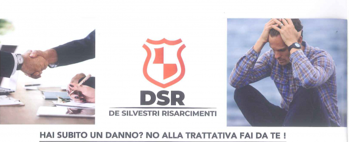 De Silvestri Risarcimenti: no alla trattativa fai da te per il danno subito!