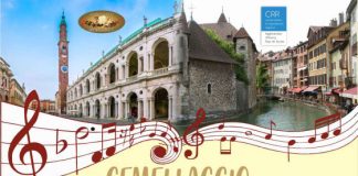 Dal 14 al 16 giugno a Vicenza il Conservatorio di Annecy per un gemellaggio musicale
