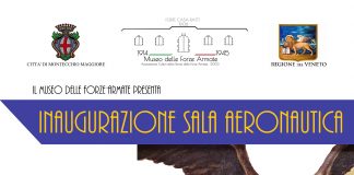 Inaugurazione Sala Aeronautica Museo delle Forze Armate 1914-1945 di Montecchio Maggiore manifesto 22 giugno