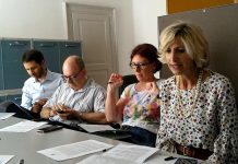 Violenza al Parco Fornaci, Pd a Rucco: “basta addossare le colpe ad altri” Isabella Sala e alcuni consiglieri del Pd di Vicenza