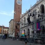 Palco per concerto in Piazza dei Signori, l’opposizione a Rucco: “Basilica e Piazza dei Signori messe in pericolo” palco piazza