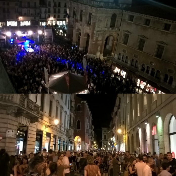 Notte Bianca, piazza dei Signori e corso Palladio