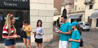 Cannabis, volantini ai passanti in centro a Vicenza: “1 giovane su 5 ne ha fatto uso almeno una volta”