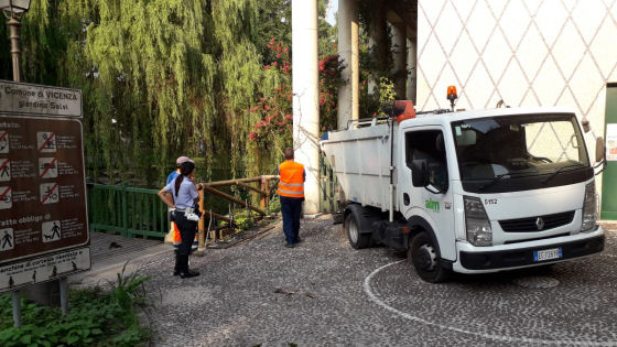 Polizia al Giardino Salvi