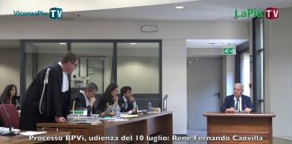 Processo BPVi, il cav. René Caovilla in video: “crollo scioccante, ma avevo sentito voci”. All’uscita stringe la mano a Zonin