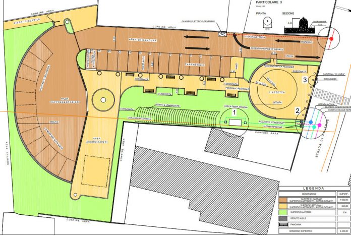 La nuova piazza di Polegge La nuova piazza di Polegge