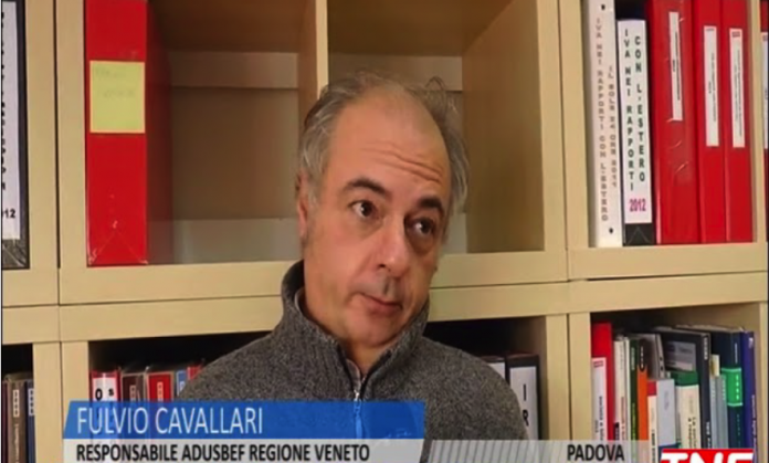 Avv. Fulvio Cavallari, presidente Adusbef del Veneto