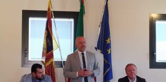 L’ingresso “reale” di Claudio Benincà in Fratelli d’Italia. Quelli di Donazzan in “stand by” Benincà al centro con Forte (sx) e Berlato