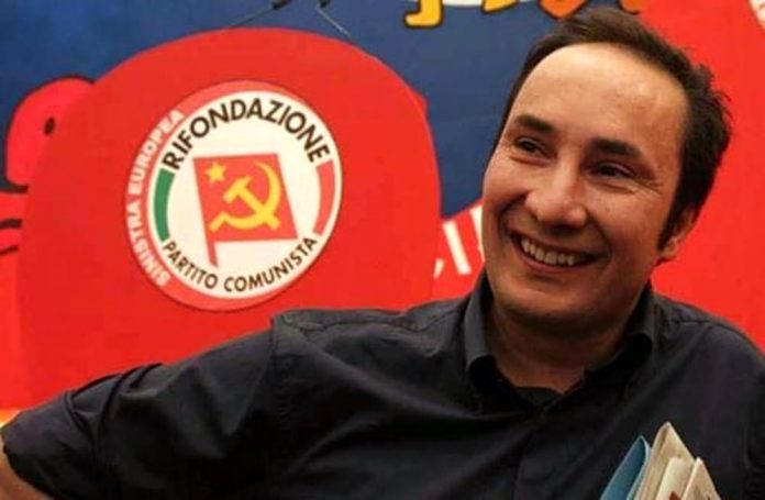 Maurizio Acerbo, segretario di Rifondazione comunista elena mazzoni