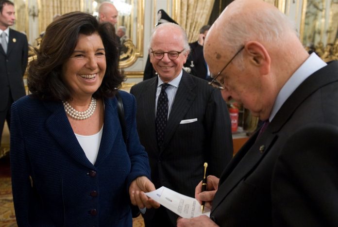 Paola Severino e Giorgio Napolitano