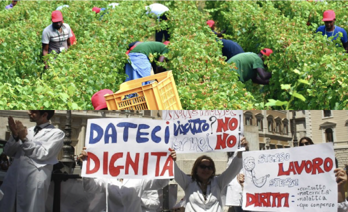 Caporalato e precariato