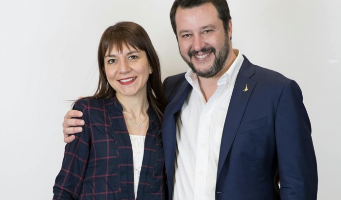 Silvia Covolo con. Matteo Salvini