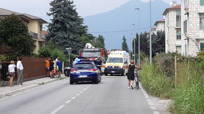 Thiene, intervento della Polizia Locale Nord Est Vicentino per 83enne investita