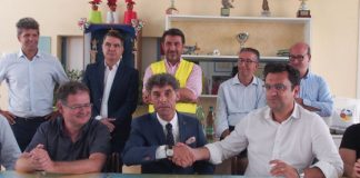 Parco della Pace, consegnati i lavori. Rucco: “giornata storica per la città”