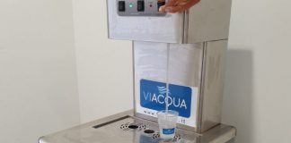 Plastic free, a Palazzo Trissino arriva il dispenser di acqua fresca