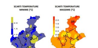 Meteo e clima, Arpav: estate 2019 tra le più calde degli ultimi 25 anni, record a Chiampo con 39.4°C Estate 2019 temperature
