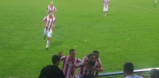 LR Vicenza soffre con la Virtus Verona, ma festeggia con il gol di Marotta che corre… dalla moglie L'esultanza di Marotta