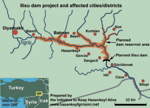 Il progetto territoriale della diga di Ilisu