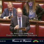 Tribunale di Vicenza, dibattito alla Camera. Zanettin: “rischio tilt”. Sottosegretaria Malpezzi: “scopertura contenuta” Pierantonio Zanettin in un suo intervento alla Camera