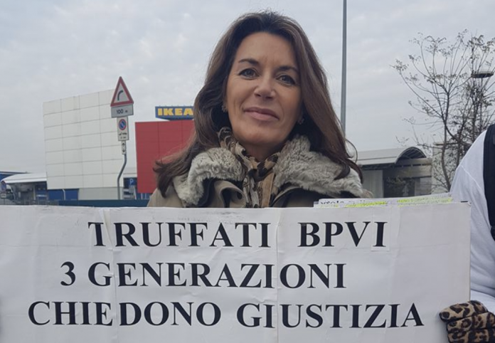 Elisabetta Gatto, figlia di un'anziana truffata dalla BPVi