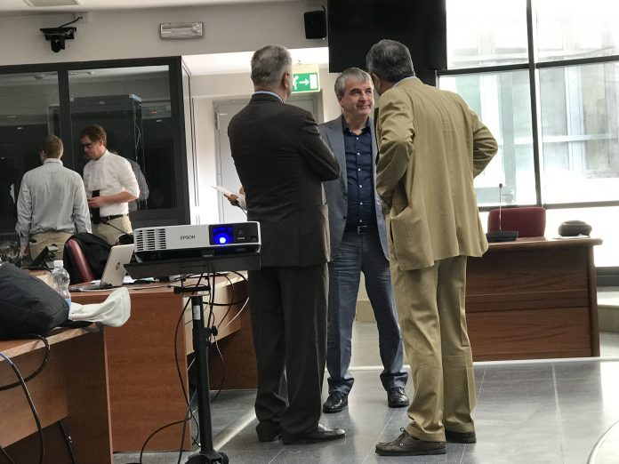 Processo BPVi: Sergio Romano con Zonin e Zigliotto nel break della sua testimonianza