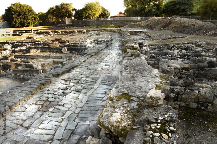 il sito archeologico in Terra Santa