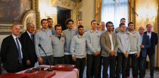 Basket maschile, questa mattina a Palazzo Trissino la squadra di serie B Tramarossa Vicenza