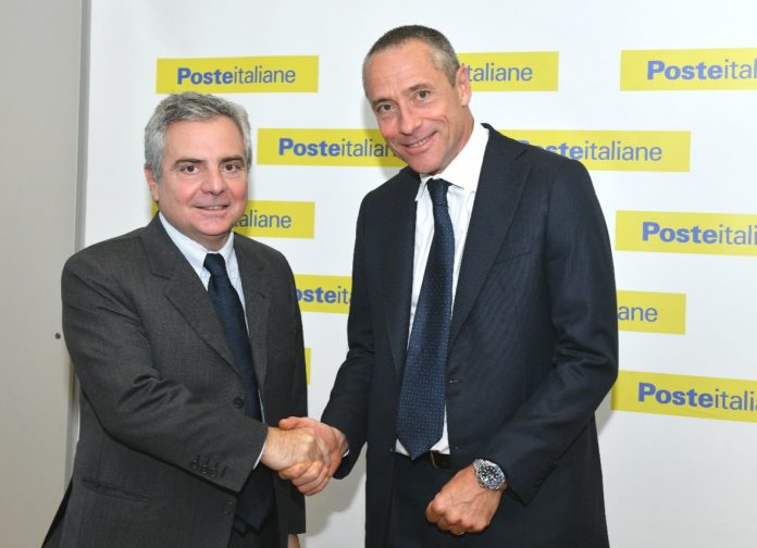 Dario Scannapieco Vicepresidente BEI e Matteo Del Fante AD Poste Italiane