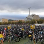 Bonus mobilità, ADUC: fissate modalità e tempi (lunghi) di richiesta dei buoni e dei rimborsi La distesa delle bici di chi ha pedalato per 180 km (foto d'archivio)