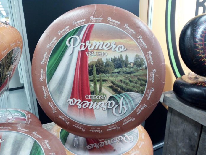 Parmero, prodotto Italian Sounding non Made in Italy