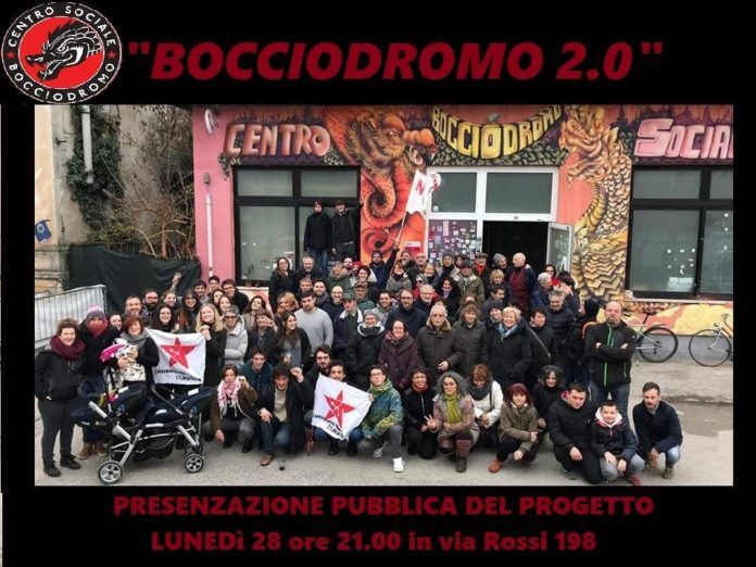 Bocciodromo manifesta a Vicenza