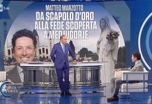 Matteo Marzotto da Vespa: dopo le sparizioni di Fiera di Vicenza e BPVi “folgorato” dalle apparizioni di Maria a Medjugorje Matteo Marzotto a Porta a Porta