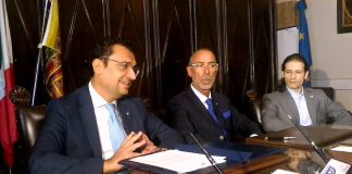 La presentazione di Rucco dei nuovi consiglieri delegati: Jacopo Maltauro, Valter Casarotto e Matteo Reginato