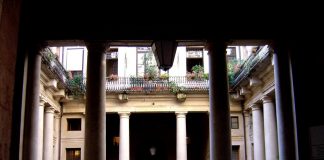 Coronavirus, dall’1 febbraio Veneto in zona gialla: l’ordinanza del ministero della Salute cortile palazzo Trissino