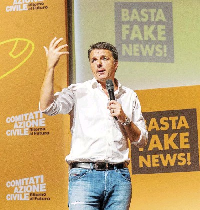 renzi fake
