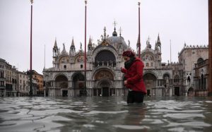 Acqua alta a Venezia