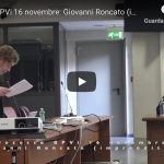 Processo BPVi 16 novembre, Giovanni Roncato in video: una valigia di ceffoni al presidente Zonin. Solo etici? Processo BPVI 16 novembre: Giovanni Roncato (imprenditore delle valigie omonime)