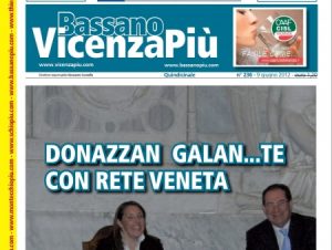 Donazzan con Galan e media amici