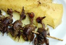 Arte culi ‘n aria, la ricetta vicentina n. 12 di Umberto Riva: “Poenta e osei”, una memoria lunga un anno