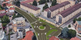 Via libera alla nuova rotatoria davanti al Coespu in Viale Monte Grappa