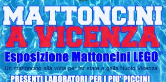 “Mattoncini a Vicenza”, una mostra per sostenere Asd Nuoto Vicenza