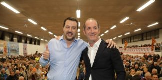 Villanova e Pan (Lega-LV): “Intergruppo Lega – Liga Veneta, un’unica squadra di militanti leghisti, con obiettivi comuni” Salvini e Zaia