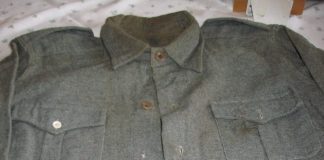 “Grazie Dino Carta!”: commemorato con il ricordo di Mario Pavan il 75° anniversario del partigiano eroe di Vicenza la giubba insanguinata di carta con il segno del proiettile conservata al Museo della Resistenza di Vicenza