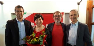 Morta a 40 anni Valeria Di Giorgio, corriere e prima segretaria generale donna Filt Cgil Vicenza Valeria Di Giorgio un anno e mezzo fa al momento della sua elezione a segretaria provinciale della FILT
