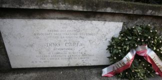 Dino Carta, sabato 11 gennaio la commemorazione del caduto partigiano