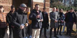 Cimitero acattolico, restaurato dagli studenti edificio per la preparazione salme